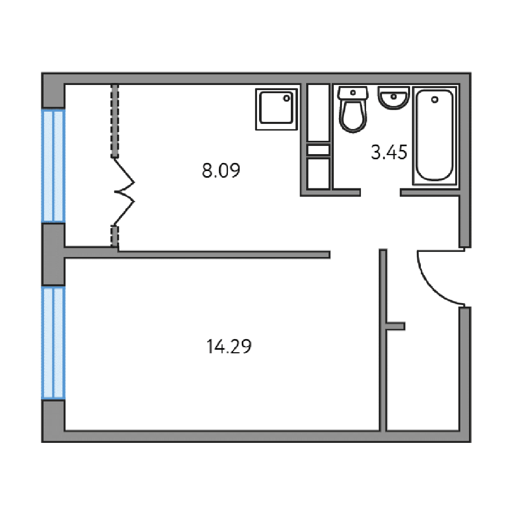 flat