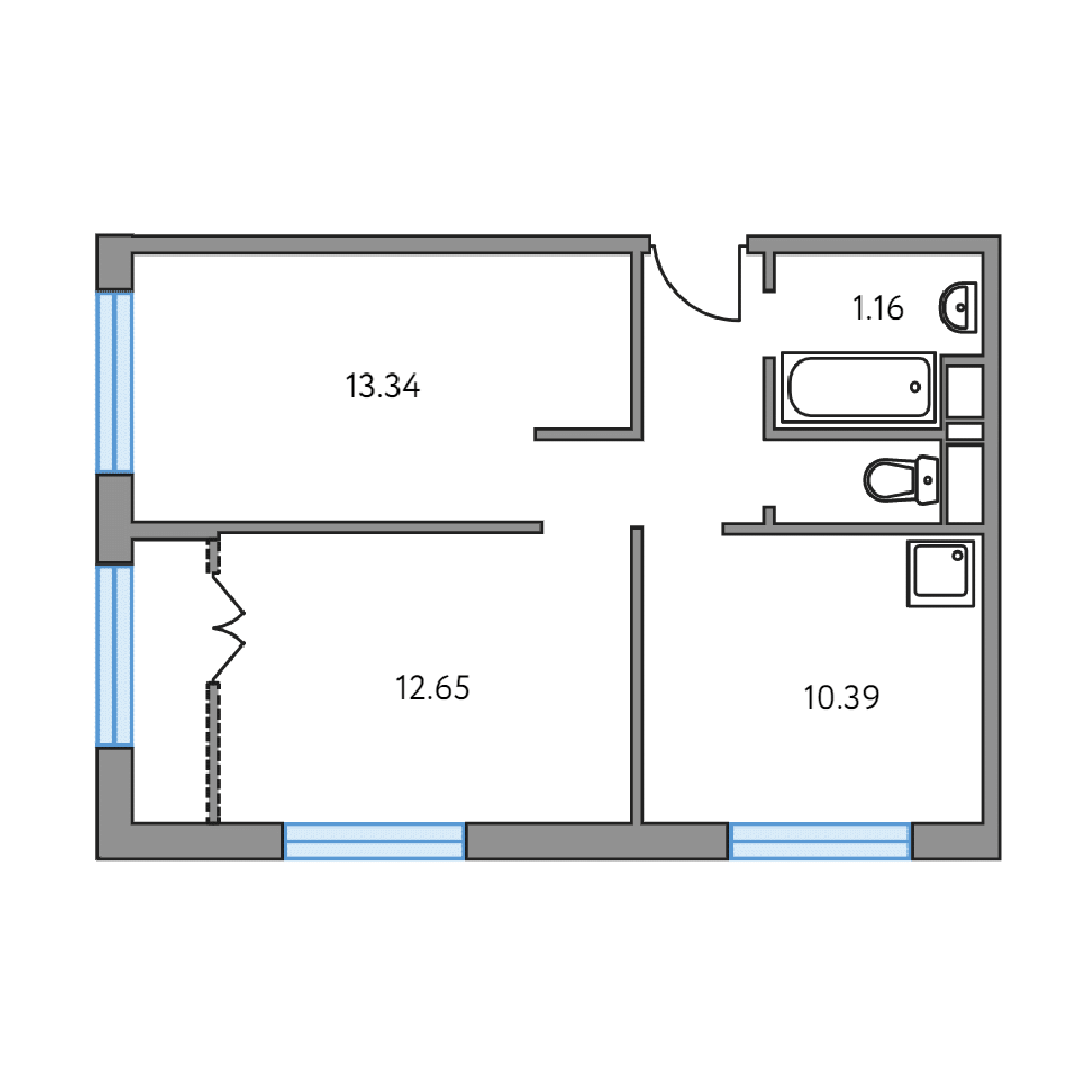 flat