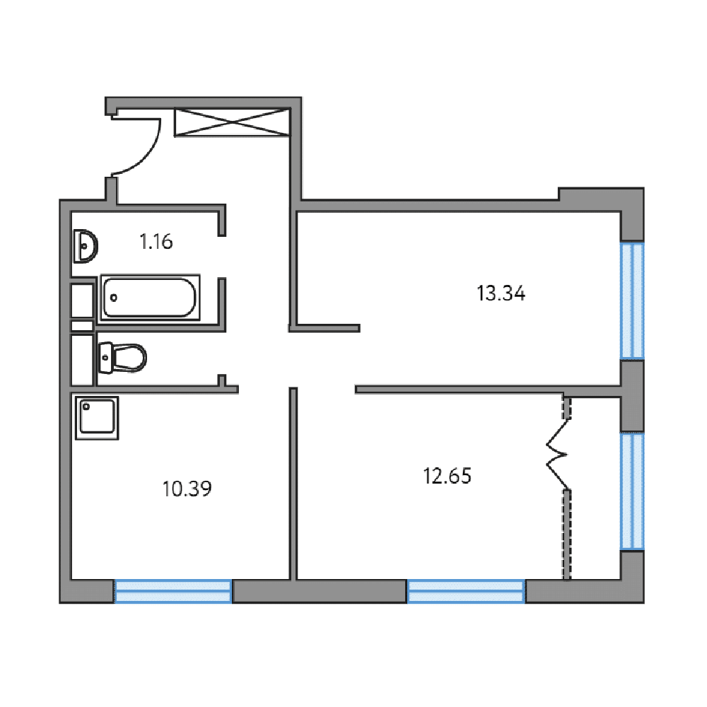 flat