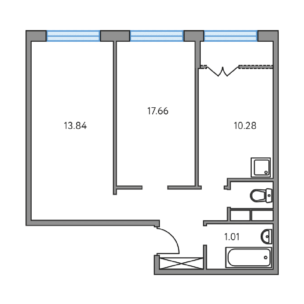 flat