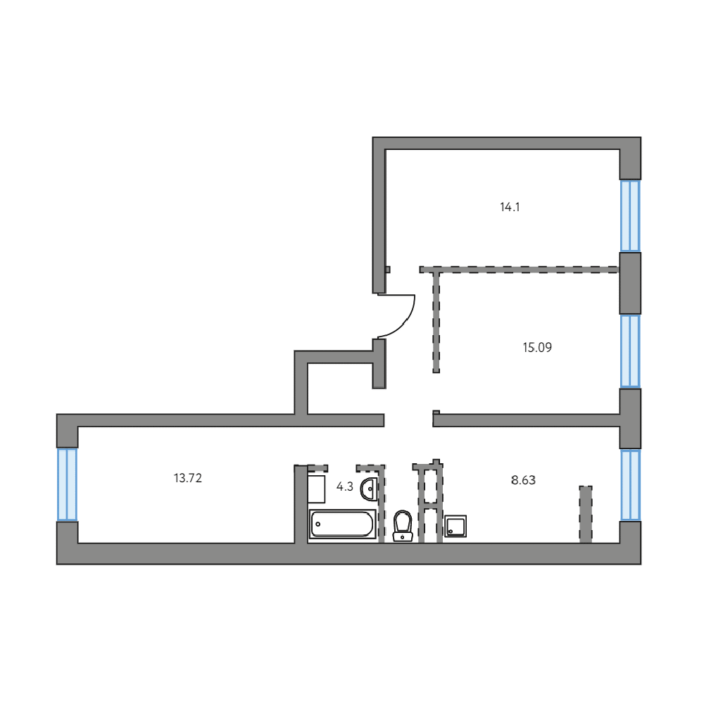 flat