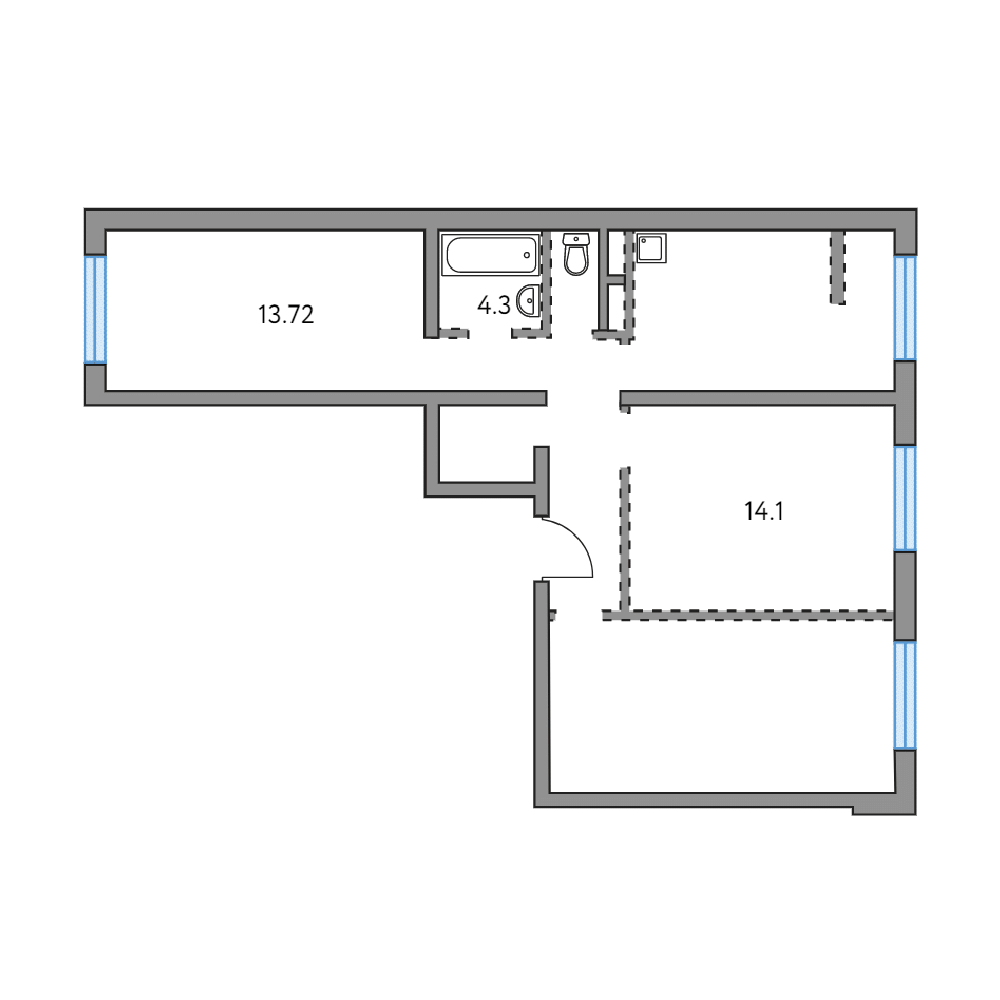 flat