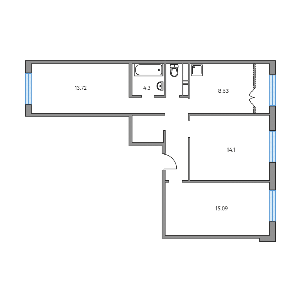 flat